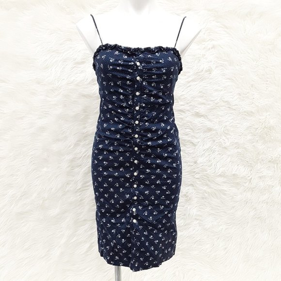 Ralph Lauren Dresses & Skirts - Ralph Ralph Lauren Navy Wiggle Rockabilly Dress 4